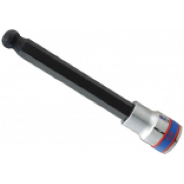 Muciņa-bits ar lodveida galu 1/2”, HEX, 10mm, KING