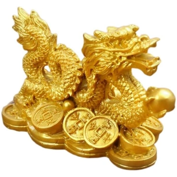 Yardwe Gold Dragon modelis. Chinesische Zodiac- Dr