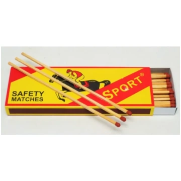 Kamīna sērkociņi SPORT 17 cm, 40 gab
