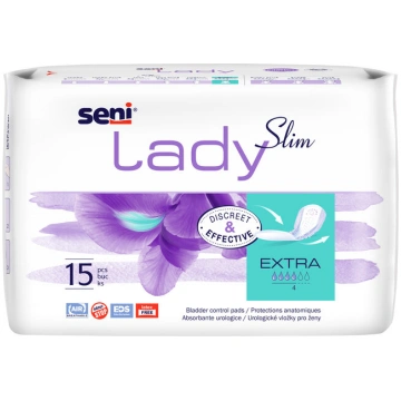 Seni Lady Slim Extra nesaturēšanas paliktņi, 15 ga