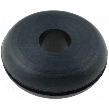 Grommet | Ømount.hole: 14mm | Øhole: 6mm | rubber 