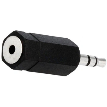 Adapter; Jack 2.5mm socket,Jack 3.5mm plug; stereo