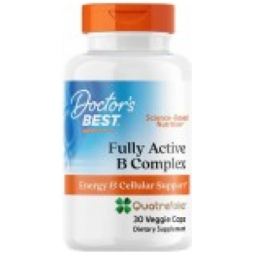 Fully Active B-Complex with Quatrefolic - 30 vcaps
