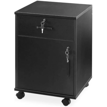 TUKAILAI Rolling Container, Lockable Rolling Conta