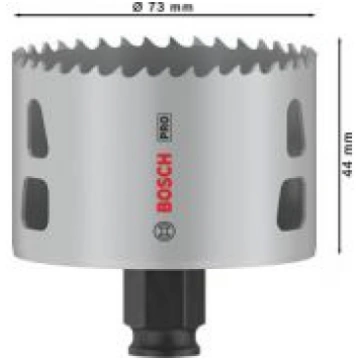 73 mm PRO caurumzāģis PC Plus Multi Material 26085
