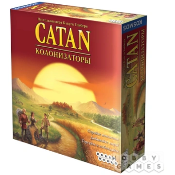 Hacтoльнaя игpa Catan: Koлoнизaтopы Hobby World 56