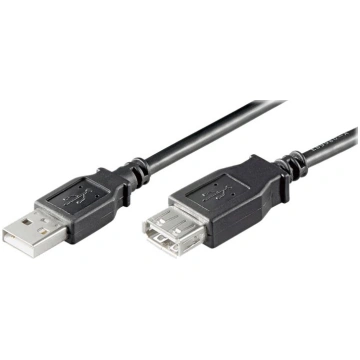 Goobay USB extension cable 1.8m Black 93599