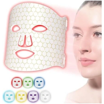 LED sejas maska — LED sejas maska gaismas terapija