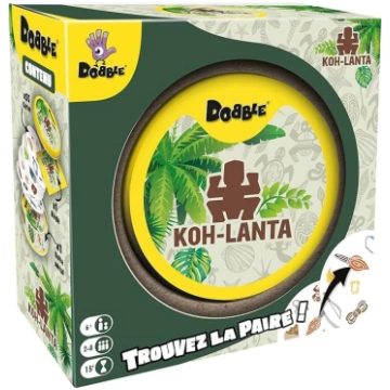 Asmodee - Dobble: KOH-lanta - Galda spēles - Kāršu