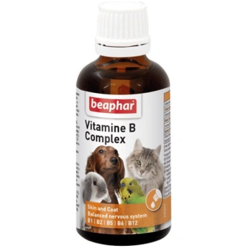Beaphar Vitamin B Complex vitamīnizēta papildbarīb