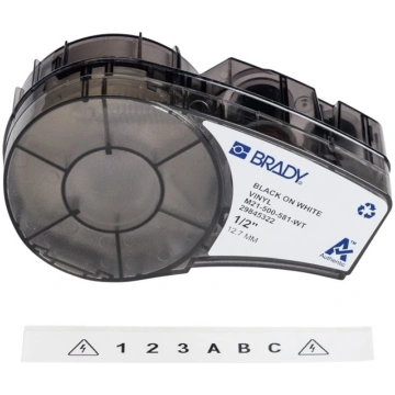 Brady B-581 - repositionable labels - high-glossy 