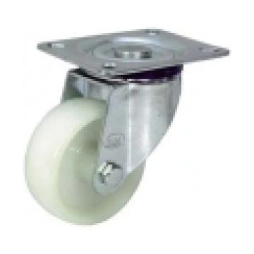 Swivel wheel 125mm white