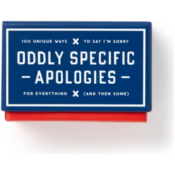 Oddly Specific Apologies Bookshop