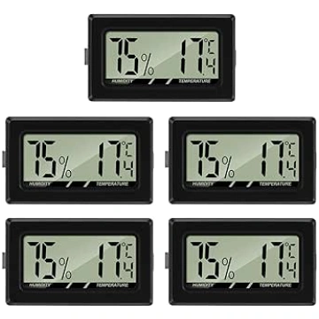 Mini LCD digitālais termometrs Hygrometrs, tempera
