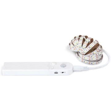 LED lentes komplekts 5V 1m - neitrāli balta + drai