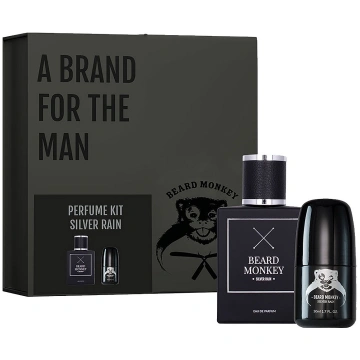 Beard Monkey - Gift Set Silver Rain - izmērs ONE S