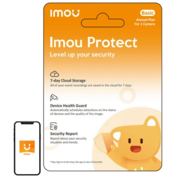 Imou Protect Basic gada abonements (1 kamera) - ca