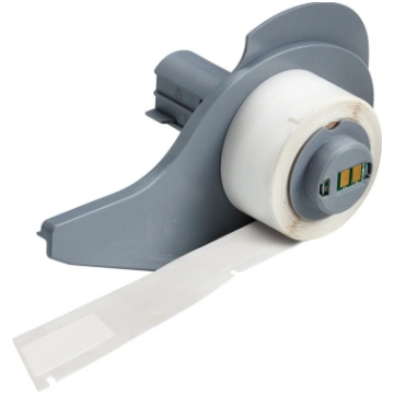 Brady M71-86-461, Transparent, White, Self-adhesiv
