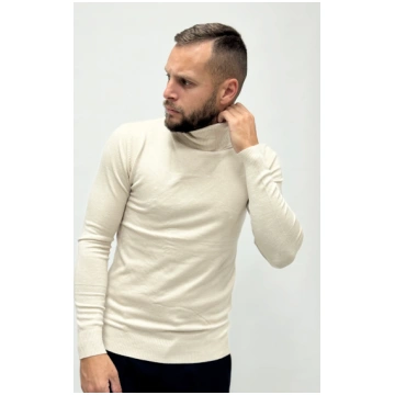 Maglioncino AD basico collo alto beige AUTUNNO/INV