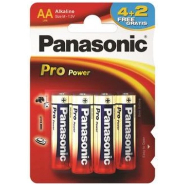 PANASONIC Pro Power AA 4+2 Alkaline Single-use Bat