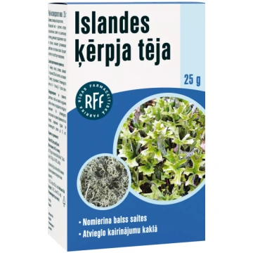 RFF Īslandes Ķērpja beramā tēja, 25 g
