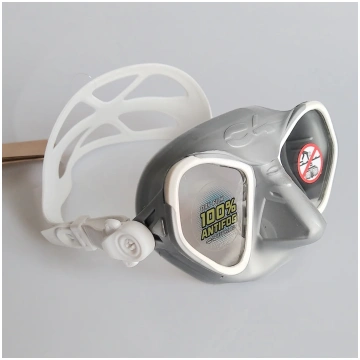 C4 Maschera Condor Silver White Antifog C4 Carbon