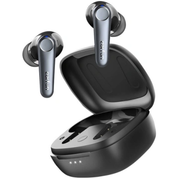 Bezvadu austiņas EarFun Air Pro 3, melna krās