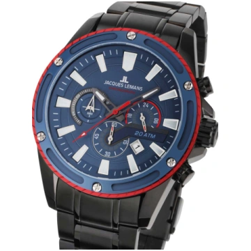 Jacques Lemans 1-2141G Liverpool Chronograph Mens 