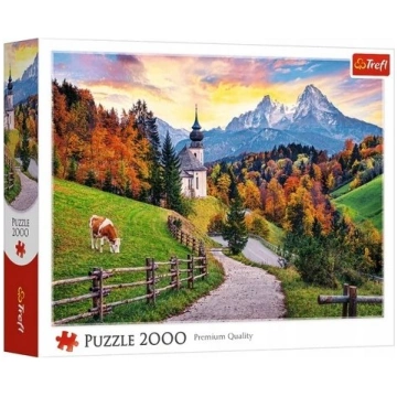 Trefl PUZZLE 2000 Bawarskie Alpy jesienia 27127 59