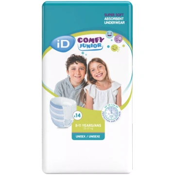 ID Comfy Junior 8-11 gadi, 25–37 kg, biksītes, 14 