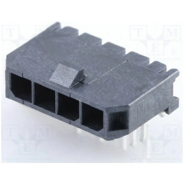 Connector: wire-board; plug; male; PIN: 4; MICRO; 