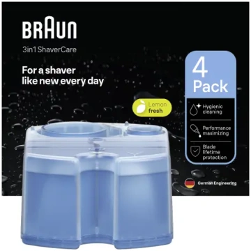 Bārdas tīrīšanas komplekts BRAUN CCR 4 (3+1)