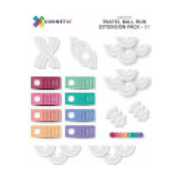 connetix pastel ball run pack