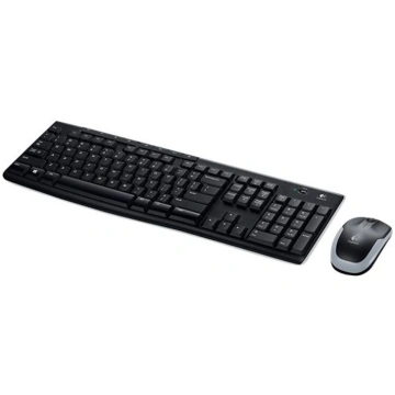 Logitech Keyboard and Mouse Set MK270 - Black