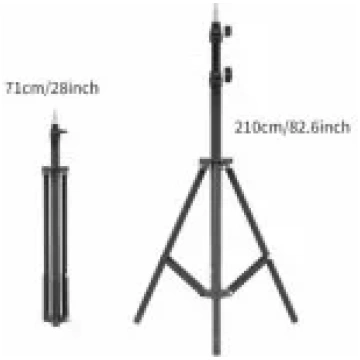 Riff Universal Stable Metal Tripod Stand 2.1m max 