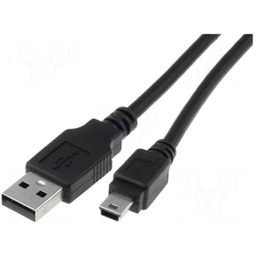 Cable | USB 2.0 | USB A plug,USB B mini plug | nic