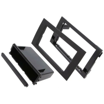 Radio frame; Audi,Seat; 2 DIN; anthracite | RAM-40