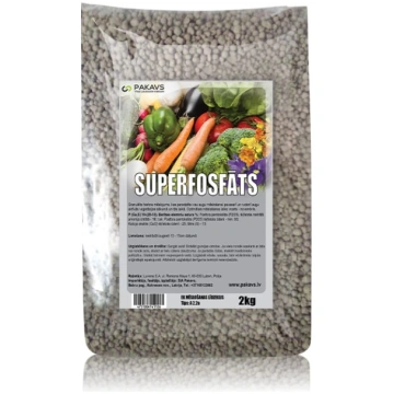 Superfosfāts, 2 kg PAKAVS