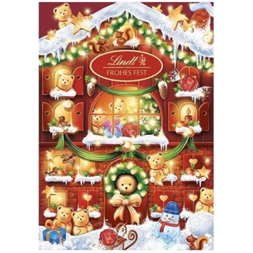 Lindt šokolādes konfekšu adventes kalendārs 2023 |