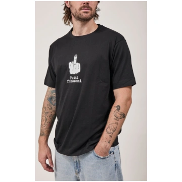 T-shirt Berna Dito Medio Nera - S