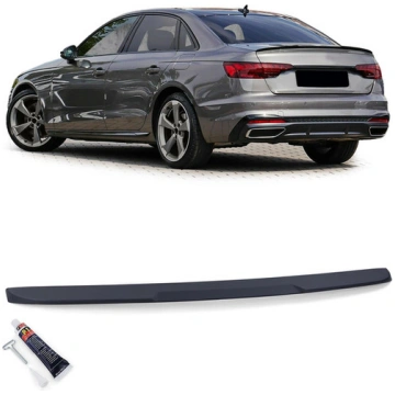 Sport aizmugurējais spoileris, melns matēts Audi A