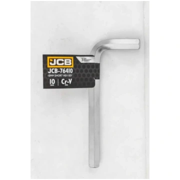 L-veida atslēga, JCB, JCB-76410, 10 mm, CrV tēraud