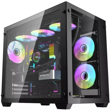 Datora korpuss Darkflash C285 ATX melns