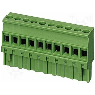 Connector: pluggable terminal block; plug; female;