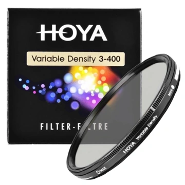 Filters, HOYA, Hoya Variable Density 58mm ND3-400,