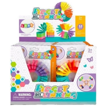 Antistresa rokassprādze-atspere bērniem Lean Toys