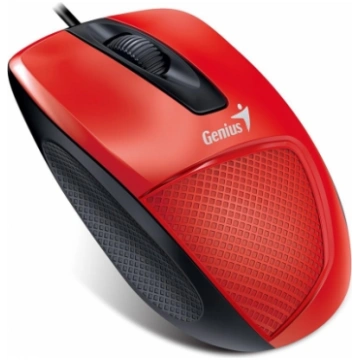 Genius DX-150X USB Red Wired Mouse 1000 DPI optica
