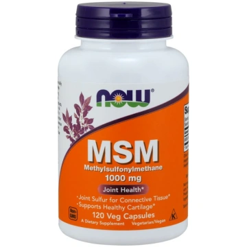 NOW Foods MSM metilsulfonilmetāns, 1000 mg - 120 k