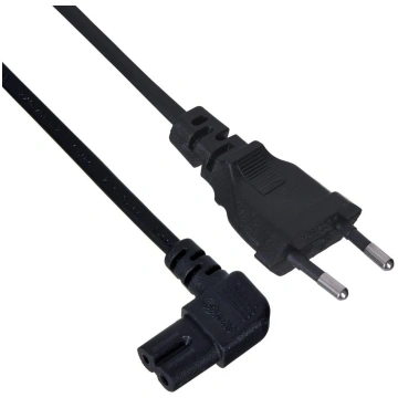 SAVIO CL-144 Power cable Black 3 m angled