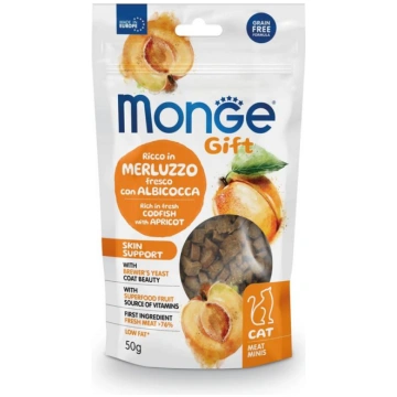 Monge Gift Cat Meat Minis Skin Support Codfish Wit